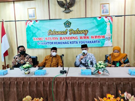 Kunjungan Silaturrahmi Study Tiru WBK WBBM Kantor Kementerian Agama