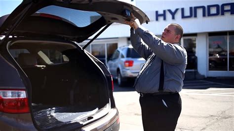 How To Set And Adjust Hyundai Santa Fe Power Liftgate System YouTube