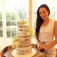 Semi Naked With Fresh Flora Decorated Cake By Sweet Cakesdecor