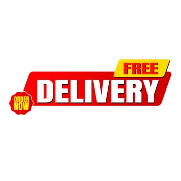 Free Home Delivery Sticker Design Label Vector Free Home Delivery