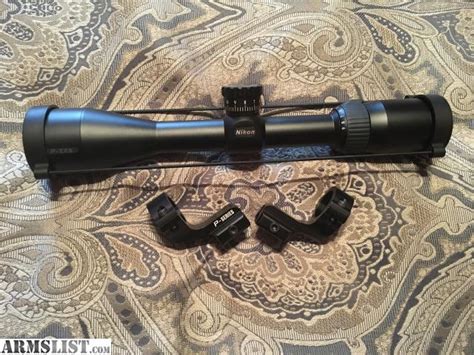 Armslist For Sale Nikon 3x9 30mm P223 Scope With Nikon Mounts