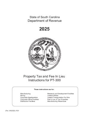 Fillable Online 2022 Form SC DoR PT 300 Fill Online Printable