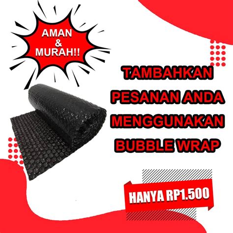 Jual Tambahan Bubble Wrap Untuk Pengaman Paket Shopee Indonesia