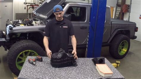 Jeep Jl Wrangler Jt Gladiator Airbox Modification Video On Modifying