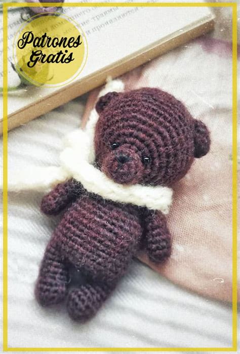 Mini Osito Amigurumi PDF Patrón Gratis Paso a Paso Amigurumistore