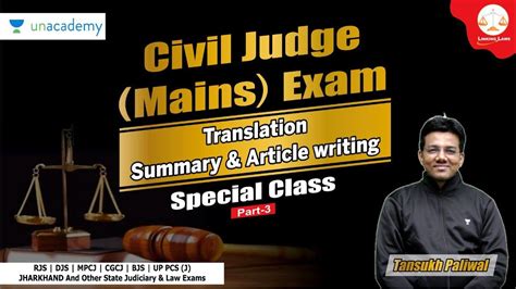 Judiciary Mains Exam Strategy Civil Judge Mains Part 3 Linking