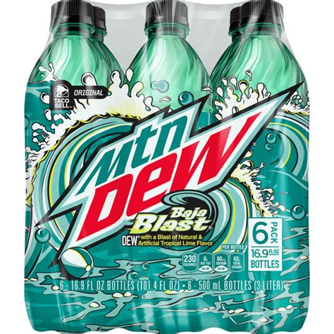 Mountain Dew Baja Blast Bottle