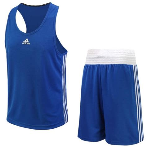 Боксерская форма Adidas Base Punch Boxing (ADIBTT02, синяя) купить в ...