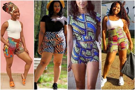 Best Ankara Short For Ladies