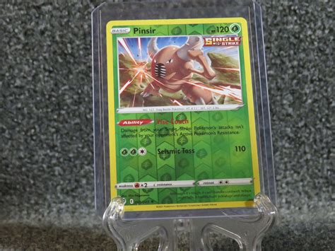 Pokemon Pinsir SWSH07 Evolving Skies Rev Holo EBay