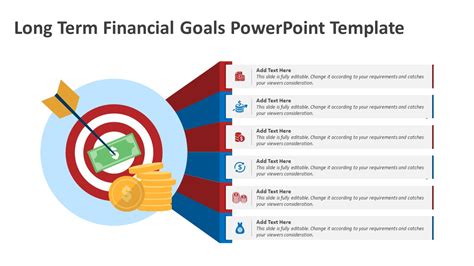 Long Term Financial Goals Powerpoint Template Ppt Templates