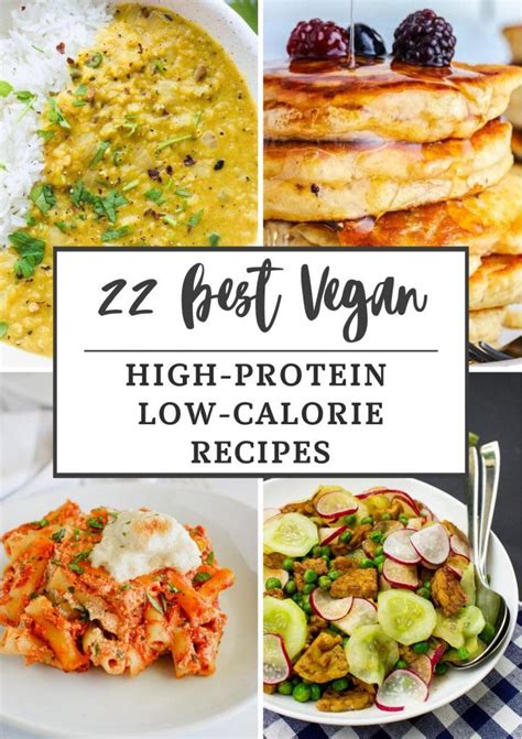 22 Best High Protein Low Calorie Vegan Recipes Artofit