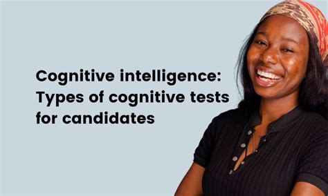 Cognitive Intelligence Types Of Cognitive Tests Tg