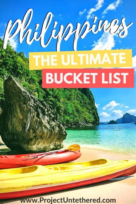 Philippines Bucket List 12 Insane Activities You Wont Want To Miss