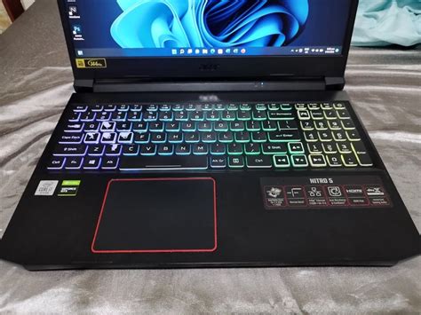 Acer Nitro 5 Gaming Laptop I7 10750h Gtx1650ti Computers And Tech