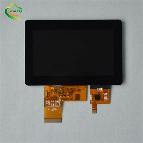 I2c Interface 5 Inch Capacitive Touch Screen Industrial 800x480 Dots 5 ...
