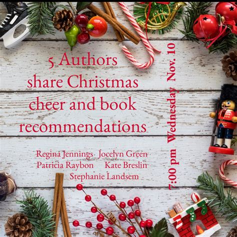 Spectacular Christmas Book Party Recommendations - Stephanie Landsem Author