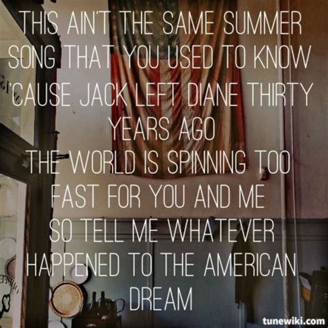 MKTO - American Dream Lyrics | Music quotes, Best song lyrics, Lyrics