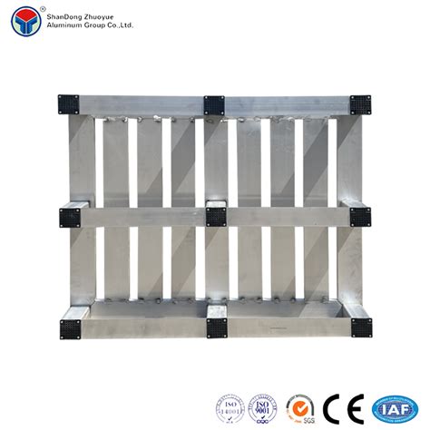 Aluminum Pallets Euro Plastic Palletizing Industrial Heavy Warehouse