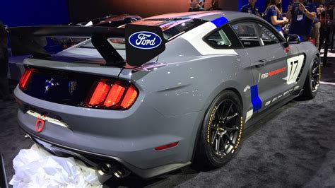 Ford Unveils Mustang Gt Customer Race Car At Sema Show