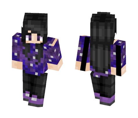 Install Galaxy girl Skin for Free. SuperMinecraftSkins