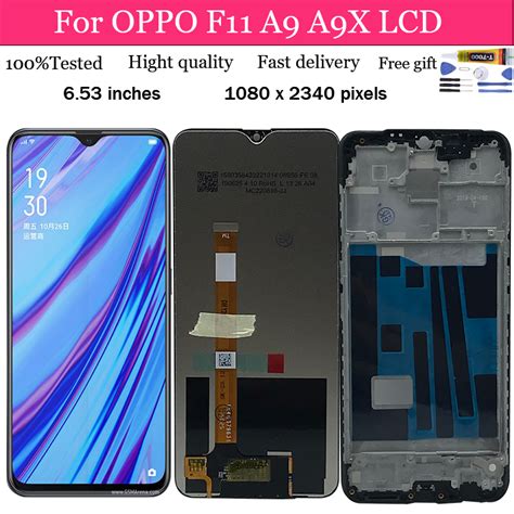 Màn Hình LCD Chính Hãng Cho Oppo F11 A9X A9 LCD Chính Hãng Có Khung Màn