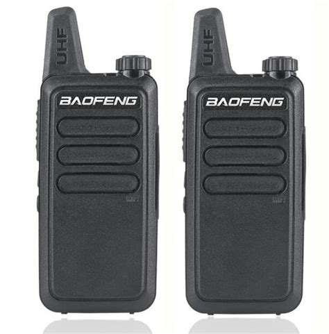 Baofeng Mini walkie talkie BF R5 Cargador rápido USB conjunto de