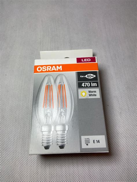 Osram Żarówki Led 2szt 4w 40w E14 A B07fwrmhzv Opinie I