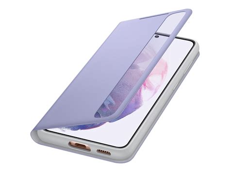 Samsung S View EF-ZG991 - Flip cover for cell phone - violet - for ...