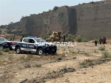 Muere Hombre Tras Perforar Supuesta Mina Con Retroexcavadora En