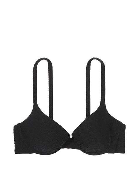 Icon Push Up Bikini Üstü Siyah Victoria s Secret