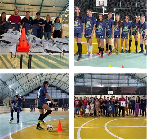 Projeto Ligga Campeã inicia aulas de escolinha de futebol feminino em