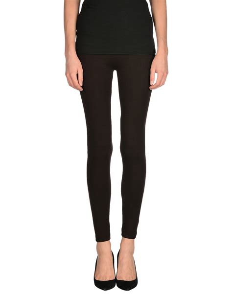 Alpha Massimo Rebecchi Leggings In Brown Lyst