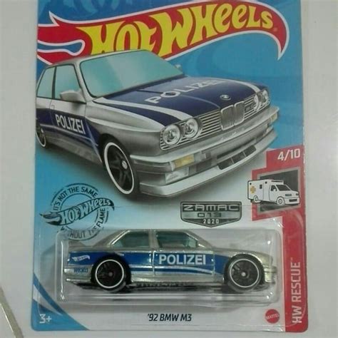 Hot Wheels Bmw M Polizei Zamac Hw Rescue Perfect Etsy Polska