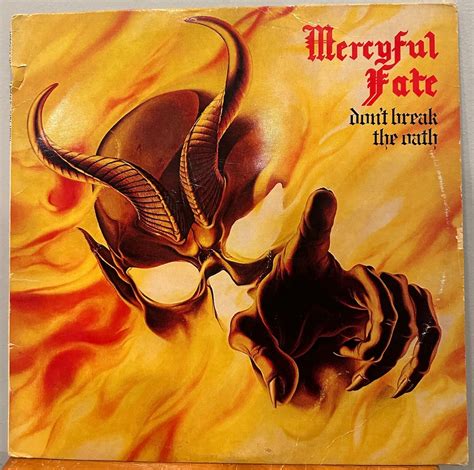 Mercyful Fate Dont Break The Oath Lp 1984 Us Combat Records Mx 8011