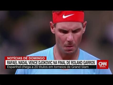 Nadal vence Djokovic em Roland Garros e chega ao seu 20º título de