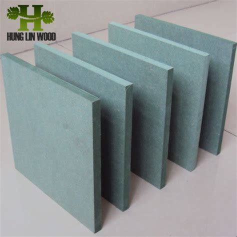 18mm Green Color Water Proof Hmr MDF Board In Low Price China Modern