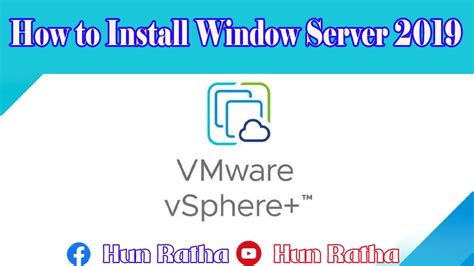 How To Install Windows Server On Vmware Vsphere Youtube