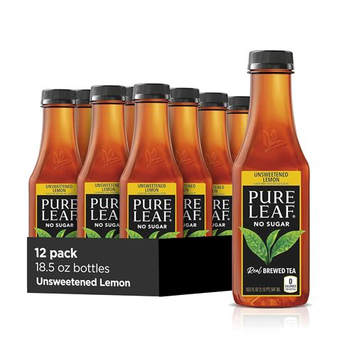 Pure Leaf Té Negro Helado Sin Azúcar Con Limón Sin