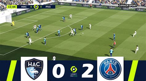 Le Havre Vs PSG 0 2 Ligue 1 Uber Eats 2023 24 Match Highlights