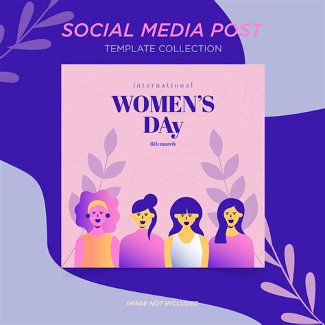 Premium Vector Premium Vector International Womens Day Social Media