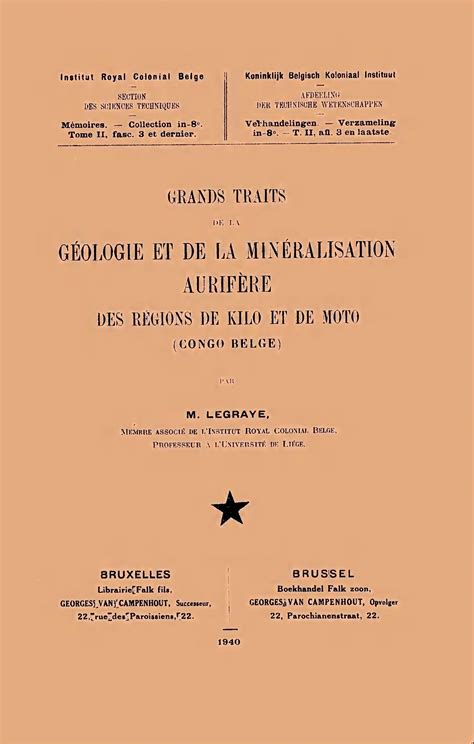 Les Grands Traits De La Geologie Du Benin