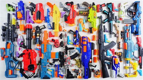 Collecting Tembakan 7 Sniper Rifles AK47 SUB MACHINE GUN TRIPLE AK47 ...