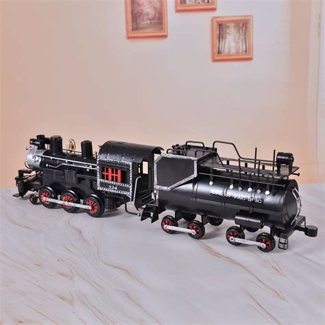 Steam Locomotive Metal Model, Old Style Train, Home Decoration, Gift ...