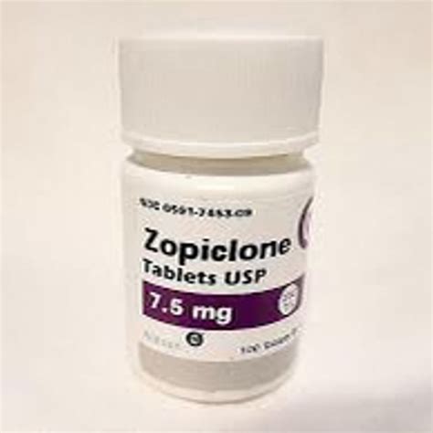 Zopiclone 7 5 Mg Achat