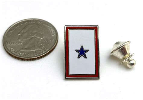 Blue Star Lapel Pin Hope Design Ltd