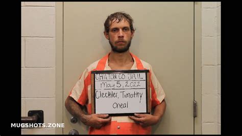 CLECKLER TIMOTHY ONEAL 05 05 2022 Chilton County Mugshots Zone