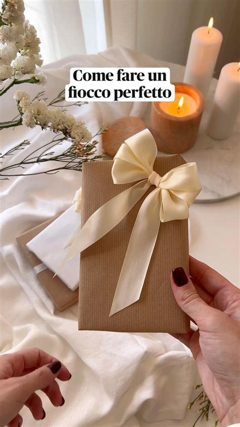 Come Fare I Fiocchi Tutorial Nel Pacchi Regalo Fai Da Te Regalo