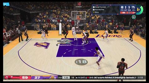 NBA 2K24 Chicago Bulls Vs Los Angeles Lakers MyCareer PS5 Next Gen