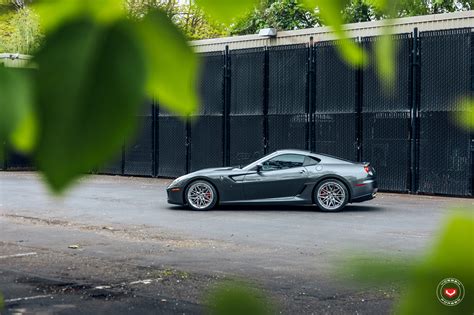 Ferrari 599 Evo R Series Evo 5r 3 Piece Vossen Wheels